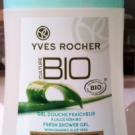 Swatch de Mzlle Valerie : Gel Douche fraîcheur à l'Aloe Vera Bio - Culture Bio, Yves Rocher