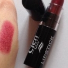 Swatch de Mzlle Valerie : Lipstick, Cien