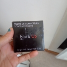 Swatch de Rhalala62 : Palette de Correcteurs, Black Up