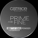 Swatch de LesPlaisirsdeSophie : Poudre Matifiante Prime and Fine, Catrice