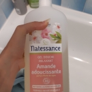 Swatch de Melow : Natessance Hygiène Douche Crème Amande Parfum Pêche de Vigne, Natessance