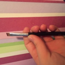 Swatch de Clairoush : Pinceau Eye Liner, Yves Rocher