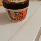 Swatch de Peste31 : Hair food macadamia Masque Lissant Garnier Fructis, Garnier