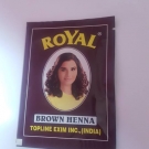 Swatch de Tamilachi : Brown henna, Topline