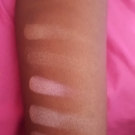 Swatch de Tamilachi : High summer glow palette, H&M