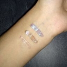 Swatch de MargauxB : Summer Nights - Trio d'enlumineurs à Lèvres Irisés, Fenty Beauty by Rihanna