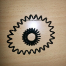 Swatch de Nessa.B : Invisibobble Élastique Cheveux Invisible, Invisibobble