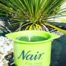 Swatch de beauty magali : Cire divine détox 2 en 1, Nair