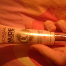 Swatch de EtoileC : Nude Magique CC Cream, L'Oréal Paris