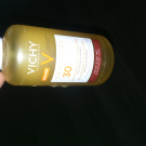 Swatch de AZEBEIR : IDEAL SOLEIL - Eau de Protection Solaire Hâle Sublimé SPF 30, Vichy