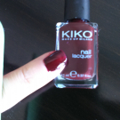 Swatch de AZEBEIR : Nail lacquer - Vernis action fortifiante et durcissante, Kiko