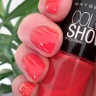 Swatch de Irys : Vernis New York Color Show by Colorama, Gemey-Maybelline