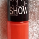 Swatch de Irys : Vernis New York Color Show by Colorama, Gemey-Maybelline