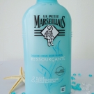 Swatch de Irys : Douche Soin Ressourçant, Le Petit Marseillais