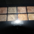 Swatch de Irys : Ombres à paupières 8 couleurs Metallics, BYS