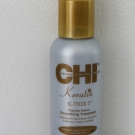Swatch de Irys : Traitement lissant CHI Keratin K-Trix 5, CHI