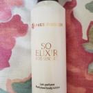 Swatch de PicMa : Lait Parfumé So élixir bois sensuelle, Yves Rocher