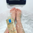 Swatch de Marine12 : Huile Lavante Relipidante Anti-Irritations - Lipikar Huile, La Roche-Posay