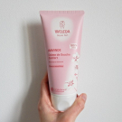 Swatch de Camille_Caterpi : Crème de Douche Confort à l'Amande, Weleda