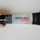 Swatch de Camille_Caterpi : Base de Teinte Matifiante Lissante Infaillible Primer, L'Oréal Paris