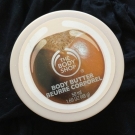 Swatch de Laulaumt : Beurre Corporel Noix de Coco, The Body Shop