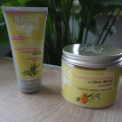 Swatch de marine.abba : Masque Nutrition au Lait de Karité et au Miel, Le Petit Marseillais