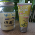 Swatch de marine.abba : Le Petit Soin Longueurs et Pointes aux 2 huiles Karité et Argan, Le Petit Marseillais