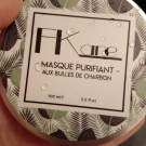 Swatch de FloraxEE : Masque Purifiant aux bulles de charbon, FKare
