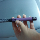 Swatch de Devilisa : Everlasting Liquid Lipstick - Rouge à lèvres liquide, KAT VON D BEAUTY