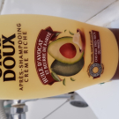 Swatch de Lauraleana91 : Après Shampoing Crème Riche Huile d'avocat et karité, Garnier