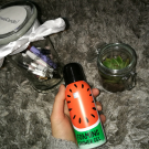 Swatch de Makeup.beauty.test : Gel douche Pastèque Hema, Hema