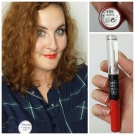 Swatch de Poppylarousse : Double Touch Lipstick, Kiko