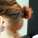 Swatch de Poppylarousse : Prodigy Coloration Permanente, L'Oréal Paris