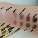 Swatch de Poppylarousse : Palette Nude'tude, theBalm