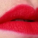 Swatch de Poppylarousse : Cream lip stain Mat - Rouge à lèvres mat, Sephora