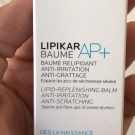 Swatch de lilou1881 : Lipikar baume AP  Baume relipidant anti-irritations anti-grattage, La Roche-Posay
