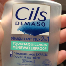 Swatch de Fay76 : Cils Demasq 2 en 1 Waterproof, Maybelline New York