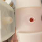 Swatch de Fay76 : Gel douche extra doux, pêche blanche & nectarine, Le Petit Marseillais