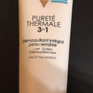 Swatch de Fay76 : Pureté thermale 3 en 1 démaquillant intégrale peau sensible, Vichy