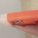 Swatch de Fay76 : Gel douche extra doux, pêche blanche & nectarine, Le Petit Marseillais