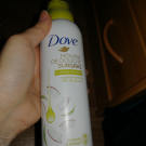 Swatch de somebodyelse : Mousse de douche Surgras de Dove, Dove