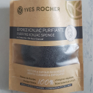 Swatch de Gabhy : Eponge Konjac Purifiante au Charbon Noir, Yves Rocher