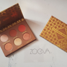 Swatch de Gabhy : Voyager Caramel Melange Palette, Zoeva