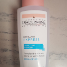 Swatch de Gabhy : Dissolvant express, Diadermine