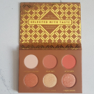 Swatch de Gabhy : Voyager Caramel Melange Palette, Zoeva