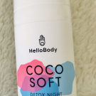 Swatch de Samaantha34 : Coco soft Detox Night Face Lotion, HelloBody