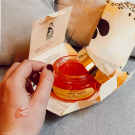 Swatch de french_bubble : Gel Nettoyant Illuminateur Rose Papaya, Mawena