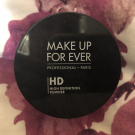 Swatch de Louloudel : Poudre HD Microfinition, Make Up For Ever