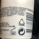 Swatch de Louloudel : Pureté thermale 3 en 1 démaquillant intégrale peau sensible, Vichy