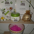 Swatch de Bibateste : Le Masque Yaourt Lait d'Amande Nourricier - Ultra Doux de Garnier, Garnier